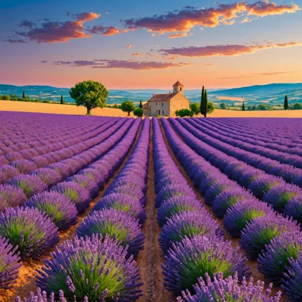 Самые красивые поля: Лавандовые и тюльпановые — магия природы, доступная каждому