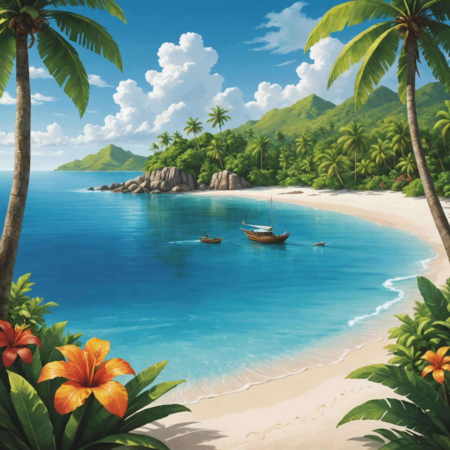 Остров: Тропический рай для поиска гармонии и вдохновения