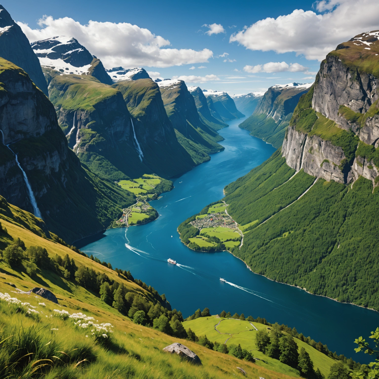 Самые красивые фьорды: Норвежские и новозеландские чудеса природы