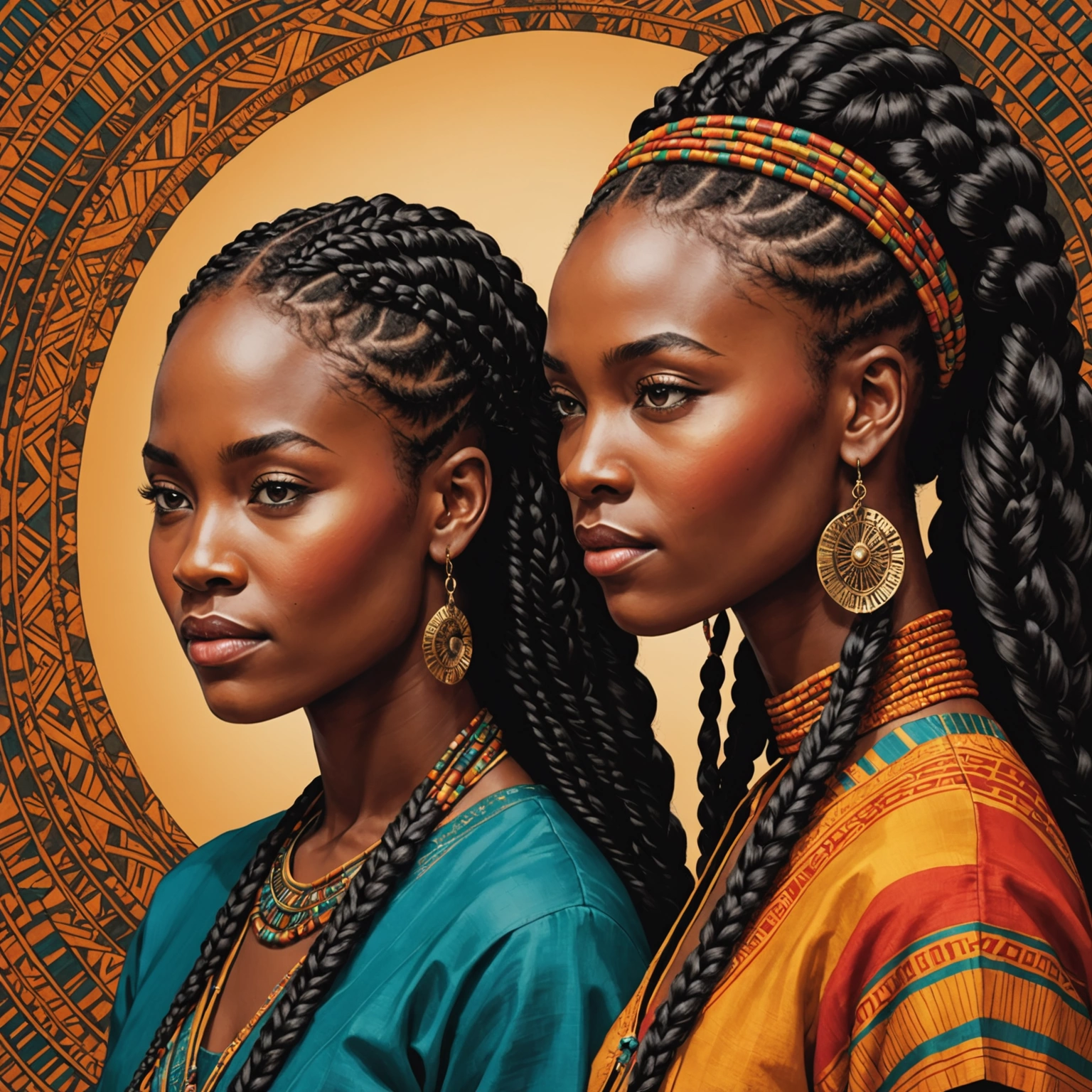 Самые красивые косы: Девы и африканские — искусство плетения, преображающее внешний вид