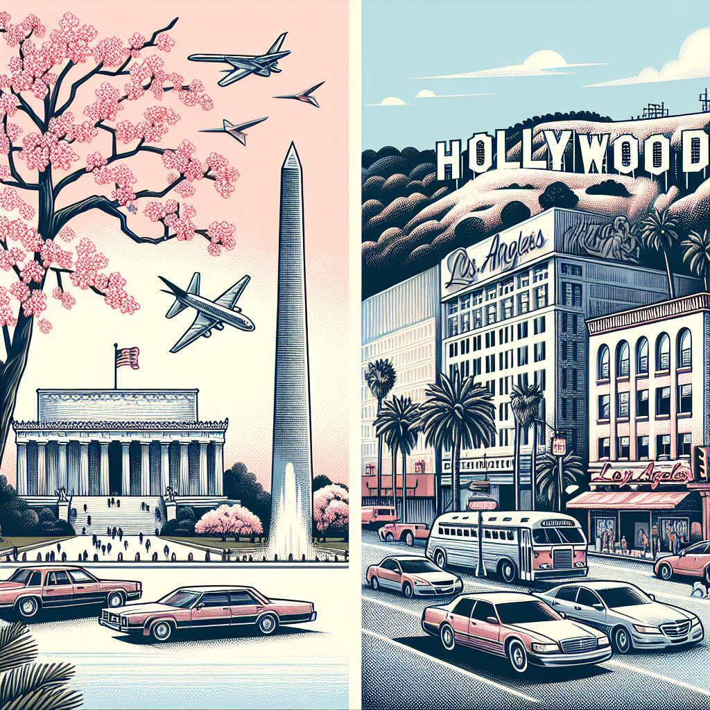 Вашингтон и Лос-Анджелес: Сравнение двух великих городов США