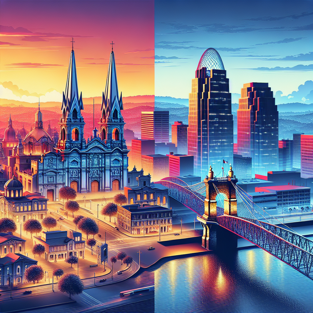 Гвадалахара – Цинциннати: Сравнение двух городов