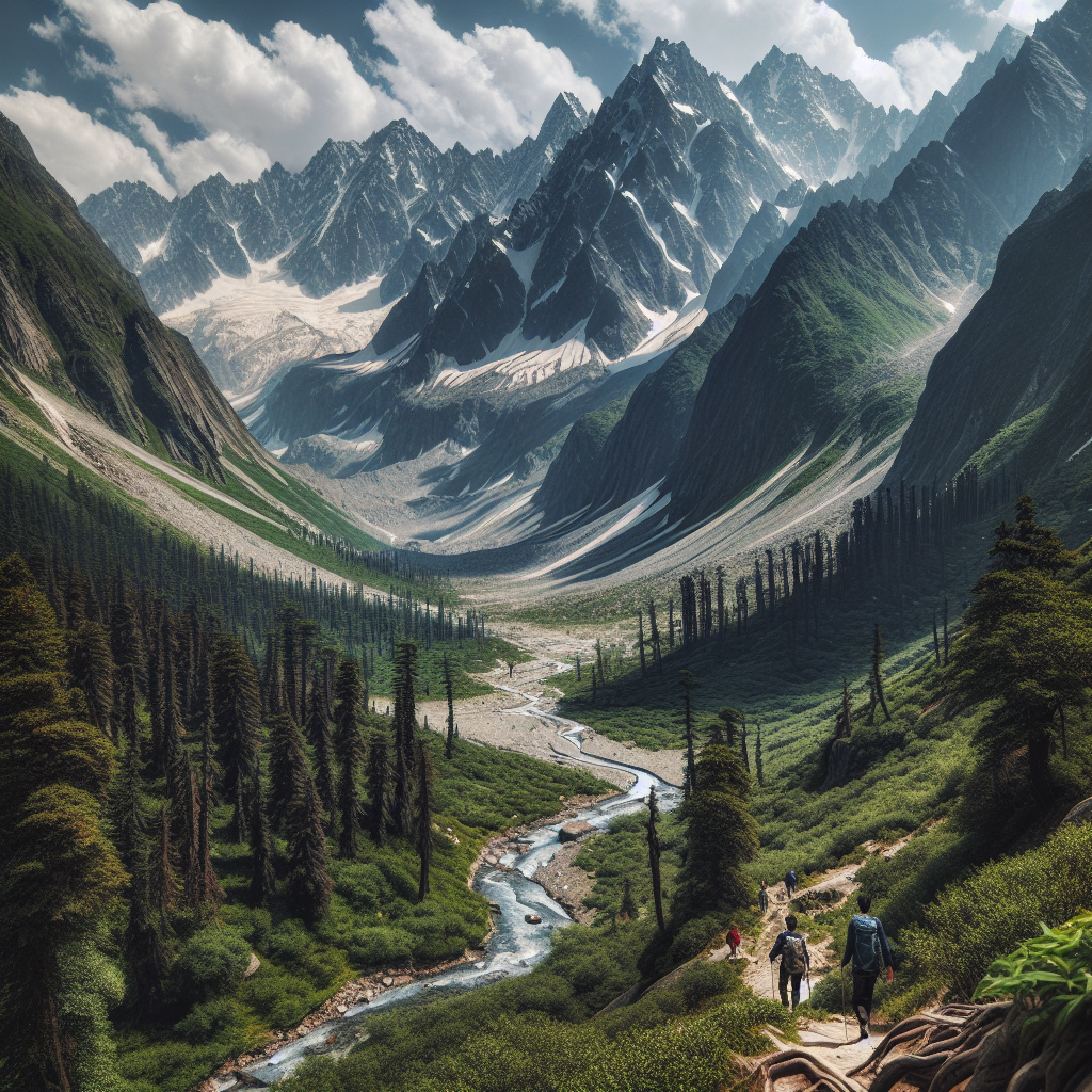 Горы летом: Путеводитель по летнему отдыху в горах