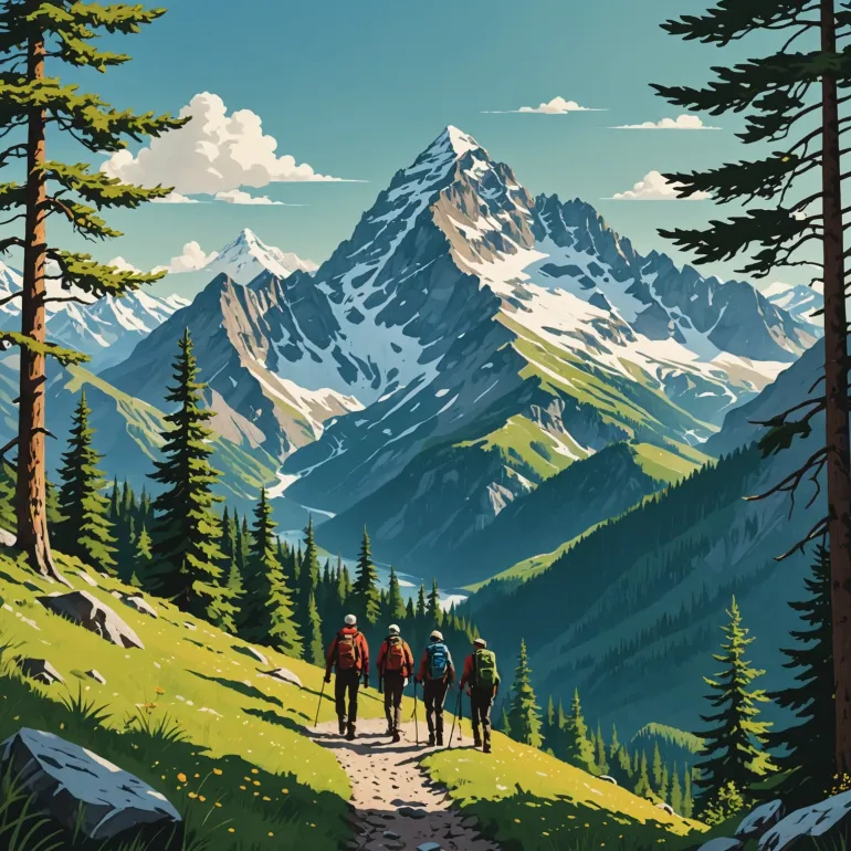 Гора как Вид приключение: Путешествие к вершинам новых ощущений