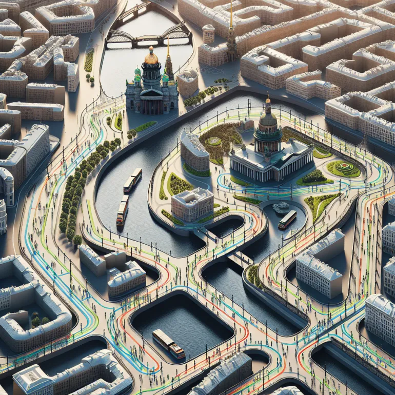 Пешеходные маршруты Санкт-Петербурга: Откройте для себя город пешком