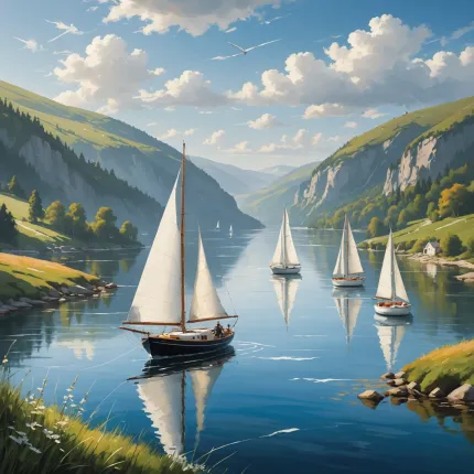 Парусники, лодки и вода в гребля путешествиях: погружение в мир водных приключений