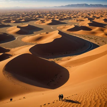 Самые красивые дюны: Сахара и Намиб – в поисках величия песчаных морей