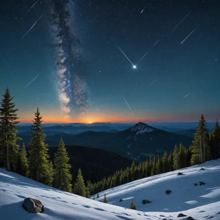 Самые красивые метеоритные дожди России: Персеиды над Уралом