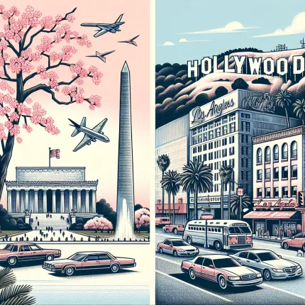 Вашингтон и Лос-Анджелес: Сравнение двух великих городов США